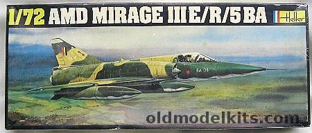 Heller 1/72 AMD Mirage III E / R / 5BA, 253 plastic model kit